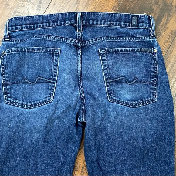 {7FAM} Standard Straight Leg Jeans 36 - Picture 11 of 11